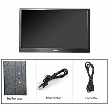 15,6 Zoll hdmi tragbarer Gaming Monitor, Ultra HD 1920 x 1080 IPS-LCD/LED-Anzeige, HDMI/USB-Schnittstellen,Spielmonitor,JOHNWILL - 3