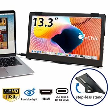 gechic-133-zoll-tragbarer-monitor-usb-typ-c-mobiler-externer-bildschirm-usb-c-hdmi-fuer-macbook-thunderbolt-surface-pro7-go-on-lap1306h