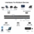 Portable Monitor 4k, UPERFECT Tragbarer Monitor 15,6 Zoll 3840 * 2160 UHD IPS Display Bildschirm mit OTG HD Typ-C Mini DP Anschluss für Switch PS3/4 Xbox Spieler, Fotografen, Videoeditoren - 7